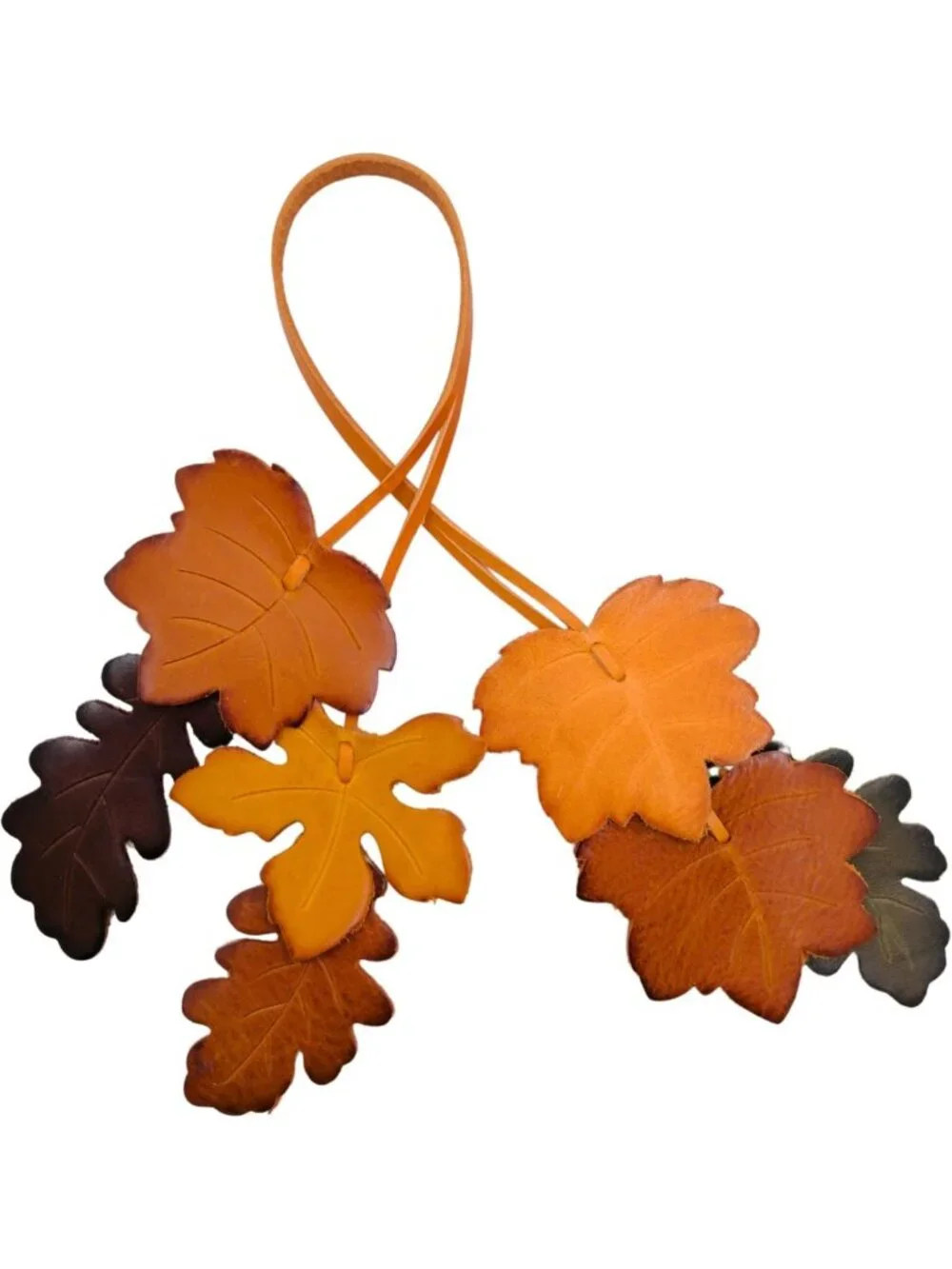 Stylish Genuine Leather Animal Keychain - Perfect Gift for Pet Lovers & Charm